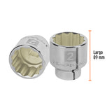 DADO DE 2', 12 PUNTAS, CUADRO 3/4', TRUPER