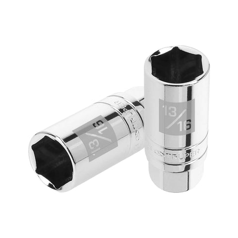 DADO P/BUJIAS CUADRO 3/8' HEX 13/16'