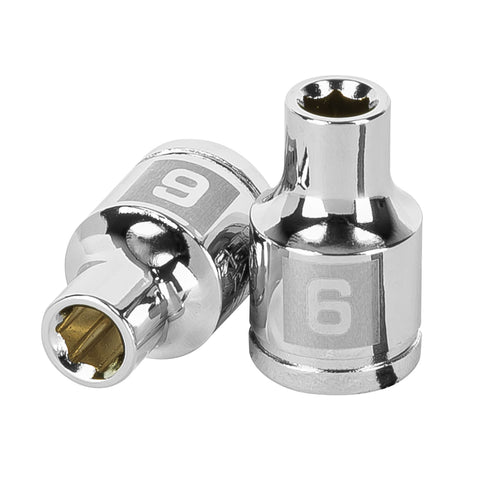 DADO CUADRO 3/8' HEXAGONAL METRICO 6MM
