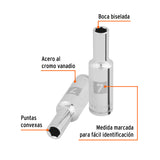 DADO LARGO DE 7 MM, 6 PUNTAS, CUADRO 3/8', TRUPER