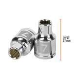DADO CUADRO 3/8' ESTRIADO METRICO 7MM
