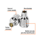 DADO CUADRO 3/8' HEXAGONAL STD 1/4'