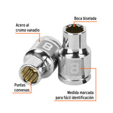 DADO CUADRO 3/8' ESTRIADO METRICO 8MM