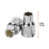 DADO CUADRO 3/8' ESTRIADO METRICO 8MM