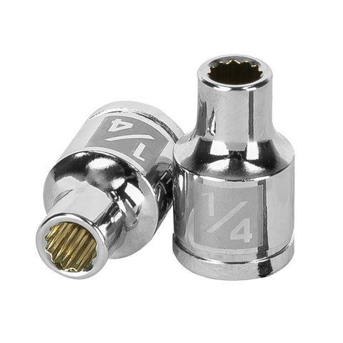DADO CUADRO 3/8' ESTRIADO 1/4'