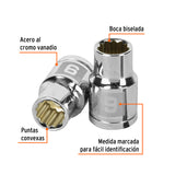 DADO CUADRO 3/8' ESTRIADO METRICO 9MM