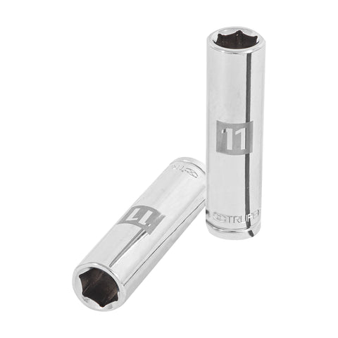 DADO LARGO CUADRO 3/8' HEX METRICO 11MM