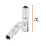 DADO LARGO CUADRO 3/8' HEX STD 3/8'