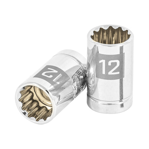 DADO CUADRO 3/8' ESTRIADO 12MM