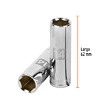 DADO LARGO CUADRO 3/8' HEX STD 1/2'