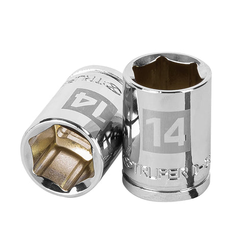 DADO CUADRO 3/8' HEXAGONAL METRICO 14MM