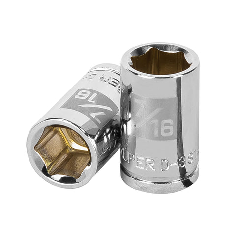 DADO CUADRO 3/8' HEXAGONAL STD 7/16'