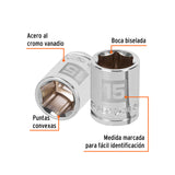 DADO CUADRO 3/8' HEXAGONAL METRICO 15MM