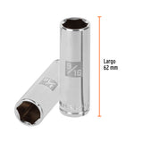 DADO LARGO CUADRO 3/8' HEX STD 9/16'