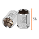 DADO CUADRO 3/8' HEXAGONAL STD 5/8'
