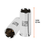 DADO LARGO CUADRO 3/8' HEX STD 13/16'