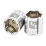 DADO CUADRO 3/8' HEXAGONAL STD 13/16'