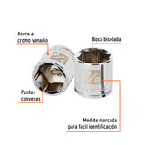 DADO CUADRO 3/8' HEXAGONAL STD 7/8'