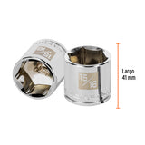 DADO CUADRO 3/8' HEXAGONAL STD 15/16'