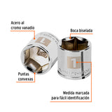 DADO CUADRO 3/8' HEXAGONAL STD 1'