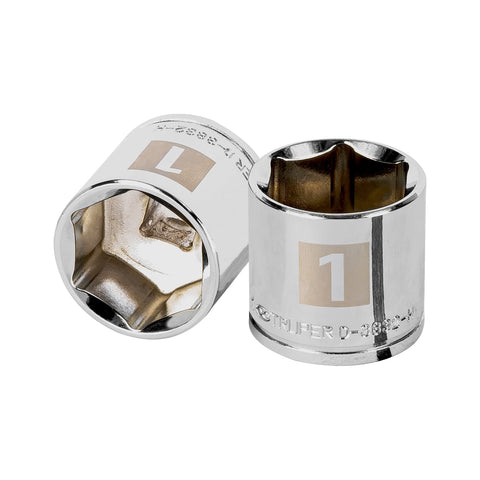 DADO CUADRO 3/8' HEXAGONAL STD 1'