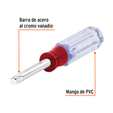 DESARMADOR 7' CON CUADRO MANDO 1/4'