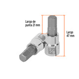 DADO 3/8' PUNTA HEXAGONAL STD 3/8'