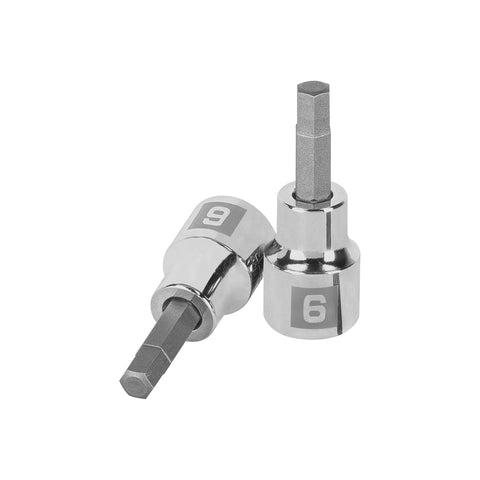 DADO 3/8' PUNTA HEXAGONAL METRICA 6MM