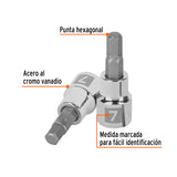DADO 3/8' PUNTA HEXAGONAL METRICA 7MM