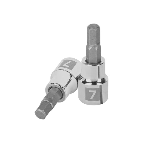 DADO 3/8' PUNTA HEXAGONAL METRICA 7MM