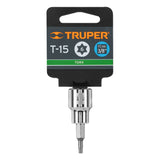 DADO CUADRO 3/8' PUNTA TORX T-15