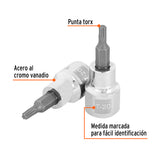 DADO CUADRO 3/8' PUNTA TORX T-20