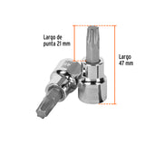 DADO CUADRO 3/8' PUNTA TORX T-45