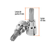DADO CUADRO 3/8' PUNTA TORX T-50