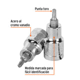 DADO CUADRO 1/2' PUNTA TORX T-25