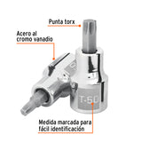DADO CUADRO 1/2' PUNTA TORX T-50