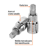 DADO CUADRO 1/2' PUNTA TORX T-55