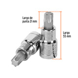 DADO CUADRO 1/2' PUNTA TORX T-55
