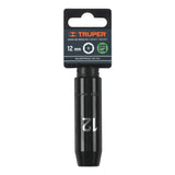 DADO LARGO CUADRO 1/2' DE IMPACTO 6 PUNTAS DE 12 MM, TRUPER