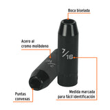 DADO LARGO IMPACTO DE 7/16', 6 PUNTAS, CUADRO 1/2', TRUPER