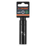 DADO IMPACTO LARGO CUADRO 1/2' HEX 9/16'