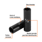 DADO IMPACTO LARGO CUADRO 1/2' HEX 5/8'