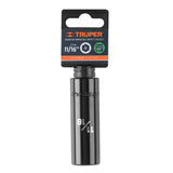 DADO IMPACTO LARGO CUADRO 1/2' HEX 11/16
