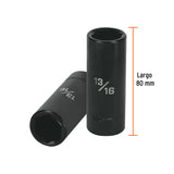 DADO IMPACTO LARGO CUADRO 1/2' HEX 13/16