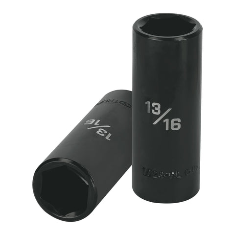 DADO IMPACTO LARGO CUADRO 1/2' HEX 13/16