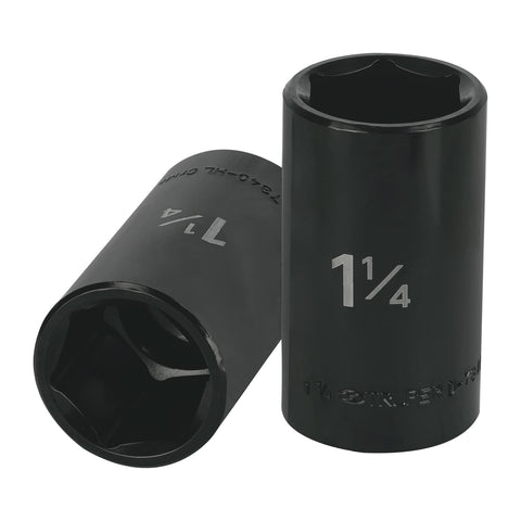 DADO LARGO IMPACTO DE 1-1/4', 6 PUNTAS, CUADRO 1/2', TRUPER