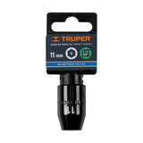 DADO CUADRO 1/2' DE IMPACTO 6 PUNTAS DE 11 MM, TRUPER