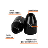 DADO IMPACTO CUADRO 1/2' HEX 3/8'