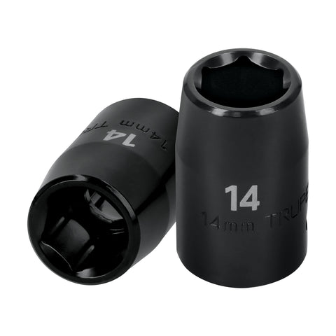 DADO DE IMPACTO, 6 PUNTAS, CUADRO 1/2', MILIMÉTRICO DE 14MM