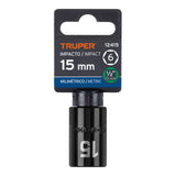DADO CUADRO 1/2' DE IMPACTO 6 PUNTAS DE 15 MM, TRUPER
